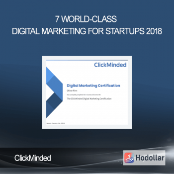 ClickMinded – 7 world-class Digital Marketing for Startups 2018