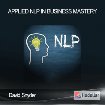 David Snyder - Applied NLP in Business Mastery