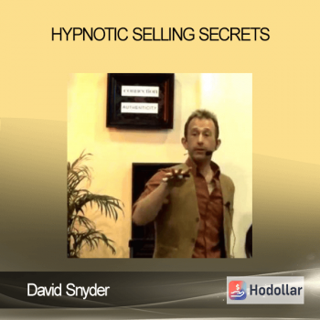 David Snyder - Hypnotic Selling Secrets