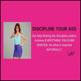 Katrina Ruth Programs – Discipline Your Ass