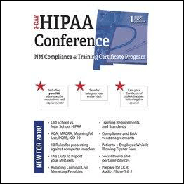 Two-Day HIPAA Conference - Compliance and Training Certificate Program