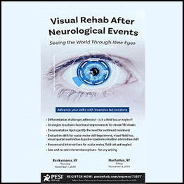 Visual Rehab After Neurological Events: Seeing the World Through New Eyes