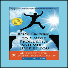 30 DAY CHALLENGE TO A MORE PRODUCTIVE AND MUCH HAPPIER YOU