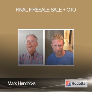 Mark Hendricks – Final Firesale Sale + Oto