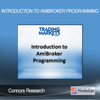 Connors Research - Introduction to AmiBroker Programming