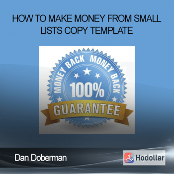 Dan Doberman – How to Make Money from Small Lists Copy Template