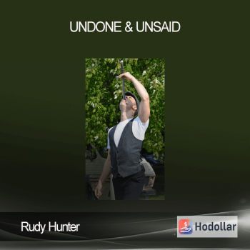 Rudy Hunter - UnDone & UnSaid