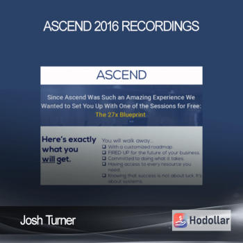 Josh Turner – Ascend 2016 Recordings