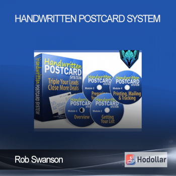 Rob Swanson - Handwritten Postcard System