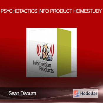 Sean D’souza - Psychotactics Info Product HomeStudy