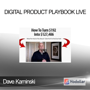 Dave Kaminski - Digital Product Playbook Live