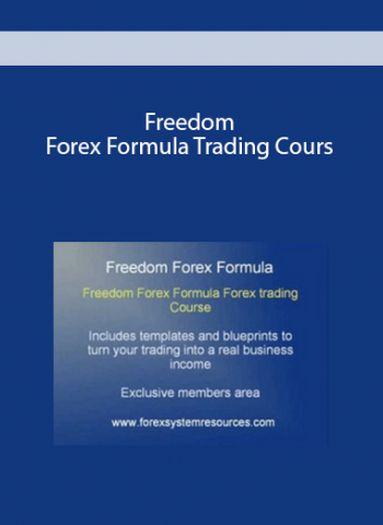 Forex - Freedom Forex Formula Trading Cours