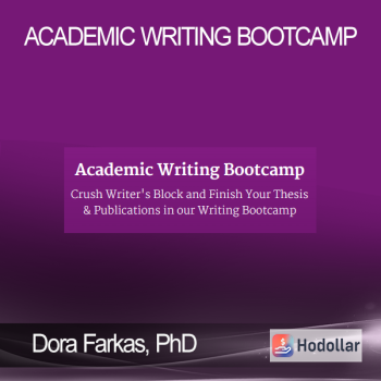 Dora Farkas PhD - Academic Writing Bootcamp