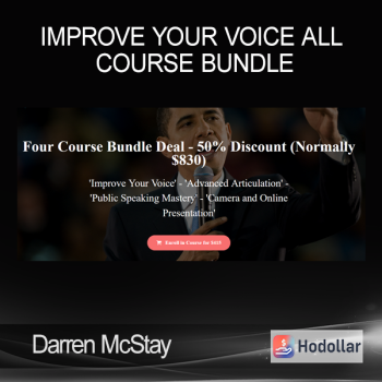 Darren McStay - Improve Your Voice All Course Bundle