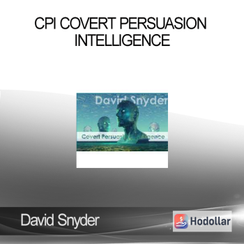 David Snyder - CPI Covert Persuasion Intelligence