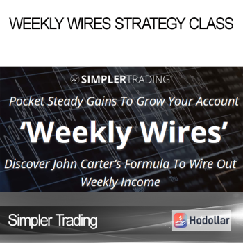 Simpler Trading - Weekly Wires Strategy Class