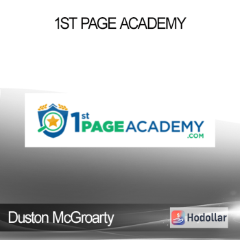 Duston McGroarty - 1st Page Academy
