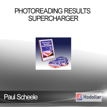 Paul Scheele - PhotoReading Results Supercharger