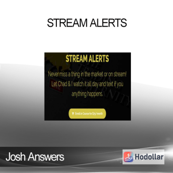 Josh Answers - STREAM ALERTS