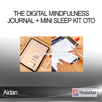 Aidan - The Digital Mindfulness Journal + Mini Sleep Kit OTO