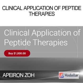 APEIRON ZOH - Clinical Application of Peptide Therapies