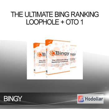 BINGY - The Ultimate Bing Ranking Loophole + OTO 1
