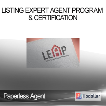 Paperless Agent - LISTING EXPERT Agent Program & Certification