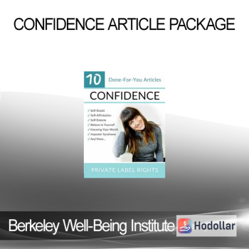 Berkeley Well-Being Institute - Confidence Article Package